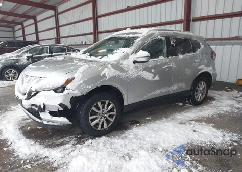 2018 Nissan Rogue Sv из США, поврежденный, VIN KNMAT2MV6JP530026